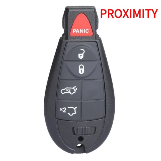 2009-2013 Jeep Grand Cherokee Dodge Durango / 5-Button Fobik Key / IYZ-C01C / Keyless Go Fobik (AFTERMARKET)